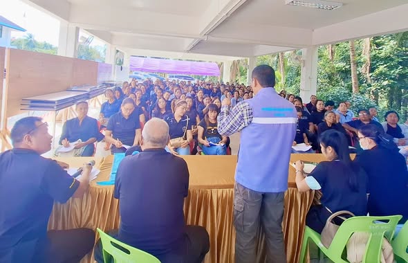 ประชุมอสม.รพ.สต.บ้านควนสวรรค์ 
ณ  องค์การบริหารส่วนตำบลนาแว