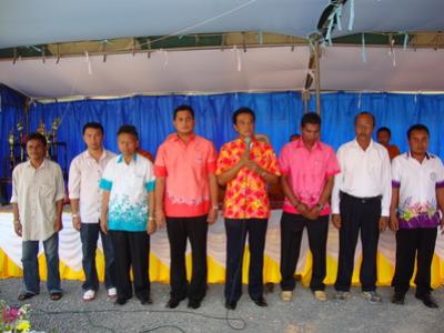 งานประเพณีรดน้ำดำหัวผู้สูงอายุในวันสงกรานต์  ประจำปี  2554