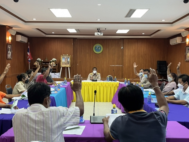 ประชุมคณะกรรมการพัฒนาองค์การบริหารส่วนตำบลนาแว